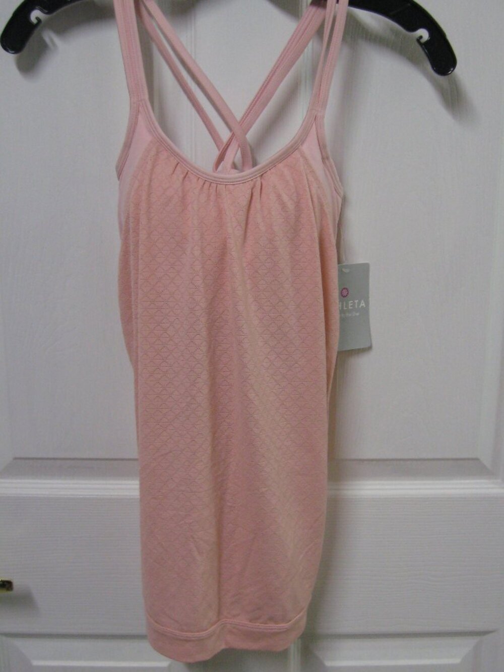NWT Athleta Hidden Agenda Tankini Swim in Pink Size XXS